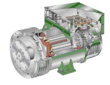 马鞍山发电机内部结构图